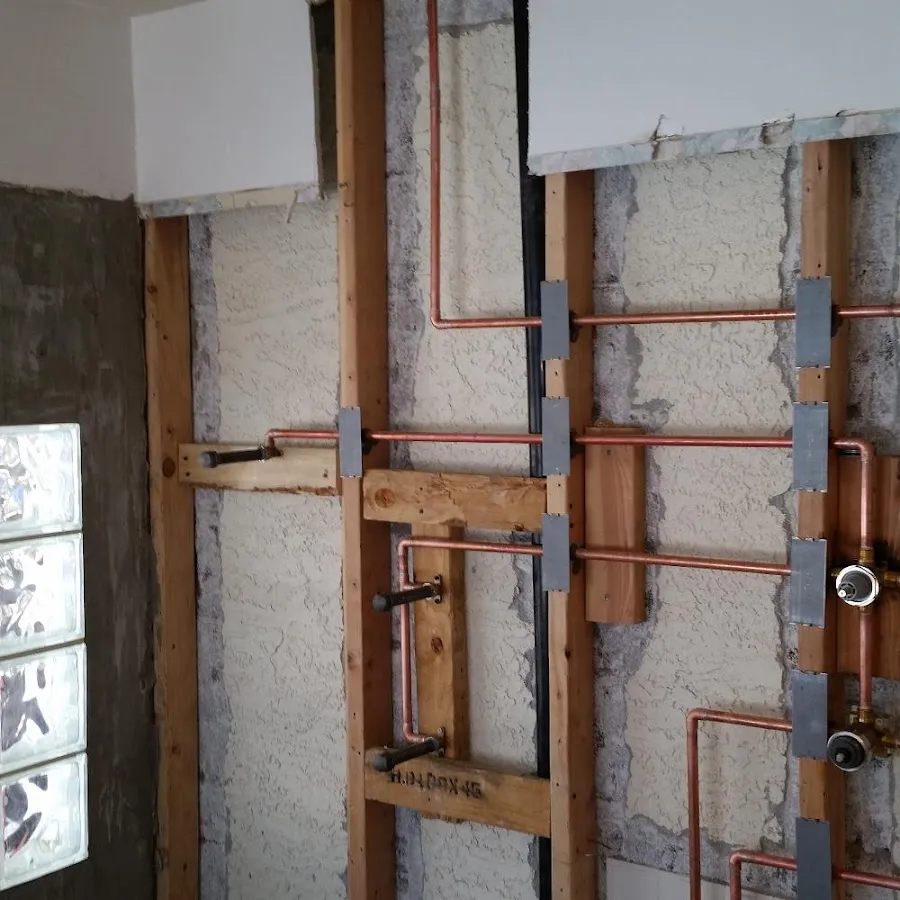 Copper pipe installation for Burst Pipe Repair in Rockland